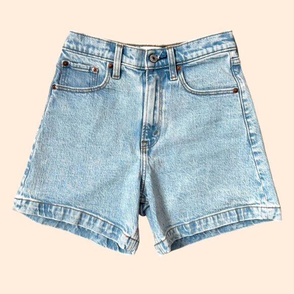 Abercrombie Fitch Dad Jean Short High Rise - Picture 1 of 3